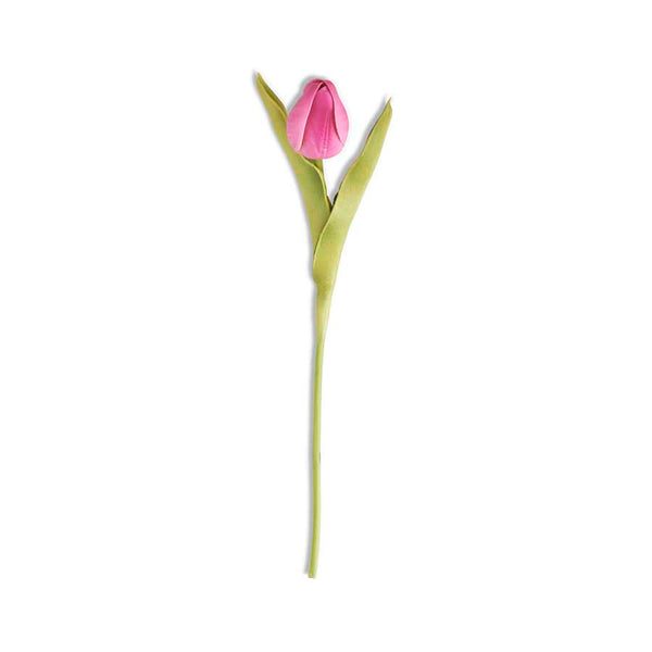 10.5" Fuchsia Real Touch Mini Tulip - S and K Collectibles Independence