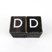 Black Letter D Tile