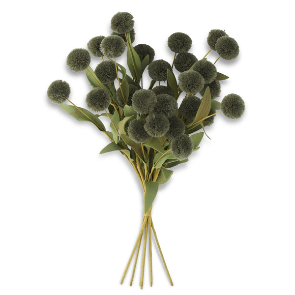 Green Pompom Pick 13 Inch