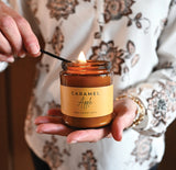Milkhouse Candles Classic 7 oz. Classic Statement Jar-Caramel Apple