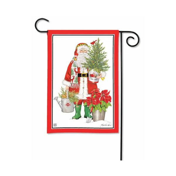 Garden Santa Garden Flag