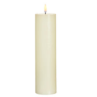 Ivory Pillar Candle - 2.25" x 9.95" - Uyuni Candles