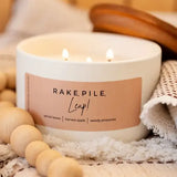 Milkhouse Candles 10 oz. Statement Jar Candle-Rake Pile Leap