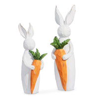 Carved Bunnies with Carrot