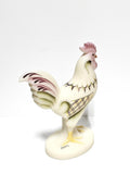 Rooster-Ivory Satin Glass-Fenton Art Glass