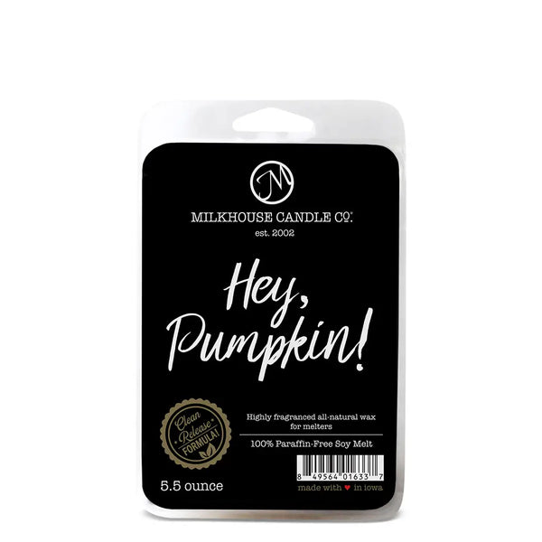 Milkhouse Candles 5.5 0z. Fragrance Melts - Hey Pumpkin