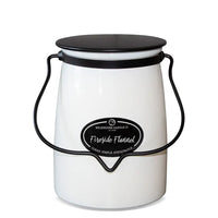 Milkhouse Candles 22 oz. Butter Jar Candle - Fireside Flannel