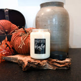 Milkhouse Candles 26 oz. Farmhouse Jar-Brown Butter Brulee