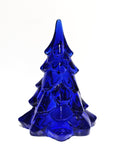 Stylized Christmas Tree-Cobalt Blue-Fenton Art Glass