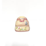 Purse Trinket Box - Burmese Glass - Fenton Art Glass