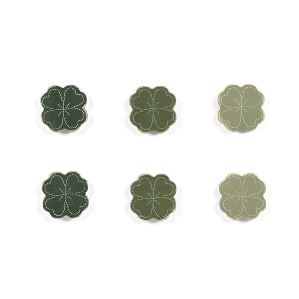 Wood Shamrock Shapes