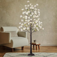 Lighted Dogwood Tree 6'