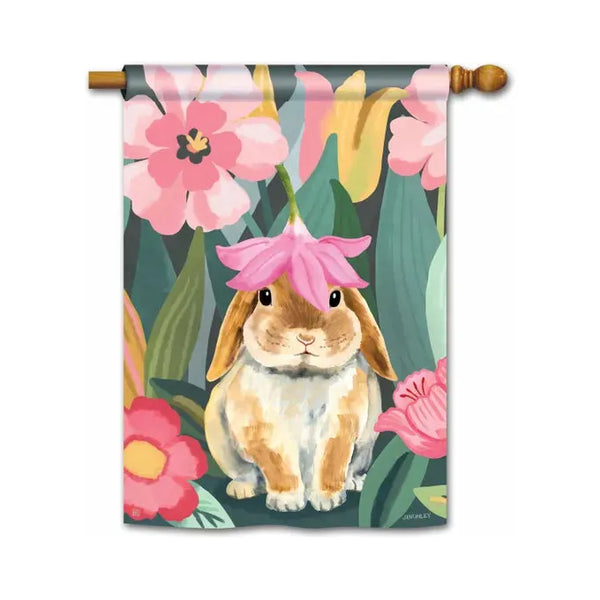 Garden Bunny Standard Flag