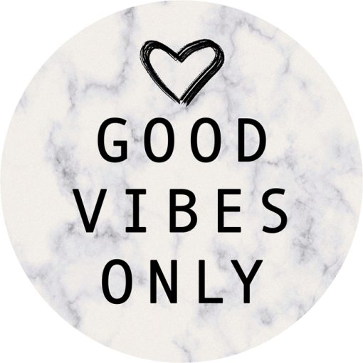 Good Vibes Car Coaster