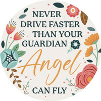 Guardian Angel Car Coaster