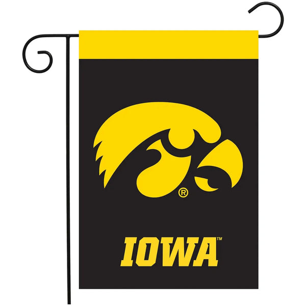 Iowa Hawkeyes Garden Flag