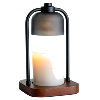 Pendant Candle Warmer Lantern Black