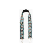 Guitar Strap-Tribal-Turquoise