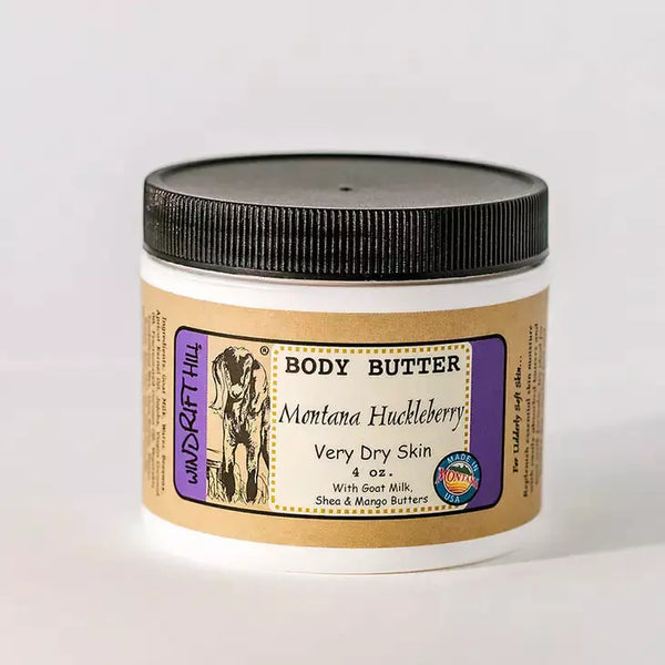 Montana Huckleberry Goats Milk Body Butter