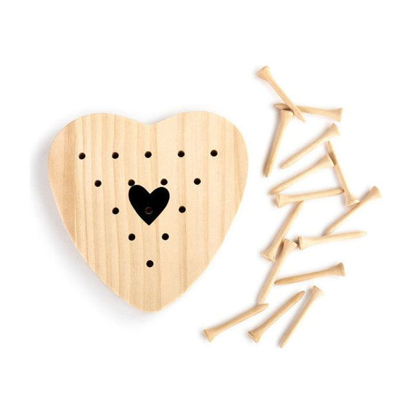 Hometown Love Heart Peg Game