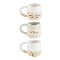 Good Day Stoneware Tea Mug