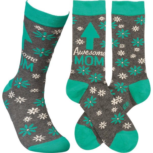 Socks - Awesome Mom - S and K Collectibles Independence
