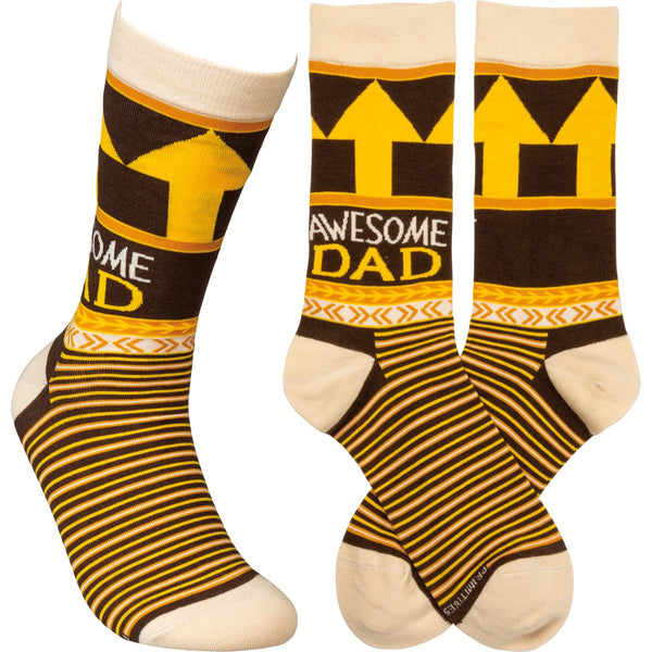Socks - Awesome Dad - S and K Collectibles