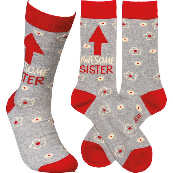 Socks - Awesome Sister - S and K Collectibles Independence