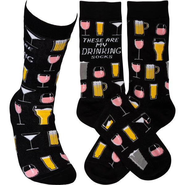 Socks - These Are My Drinking Socks - S and K Collectibles Independence