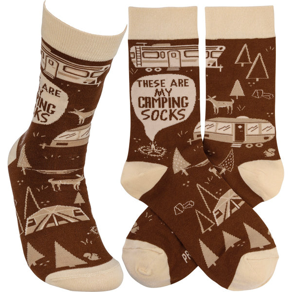 These Are My Brown Camping Socks - S and K Collectibles