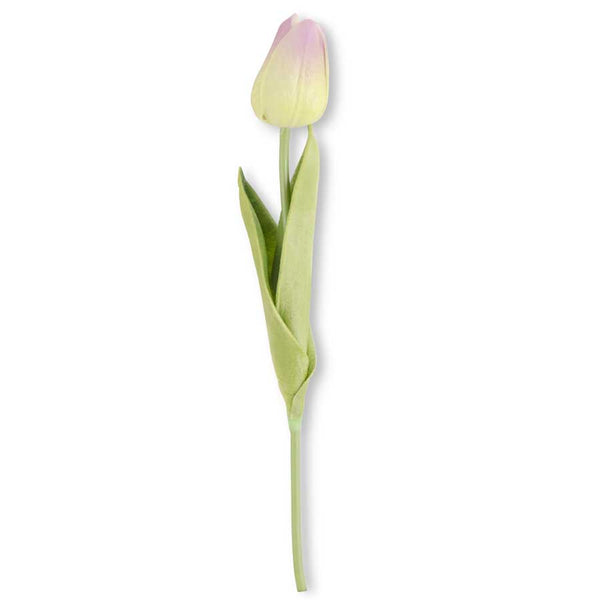 Real Touch Mini Tulip Stem-Green/Purple - S and K Collectibles