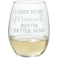 Married Wine Glass