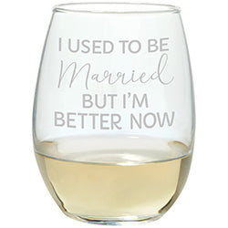 Married Wine Glass