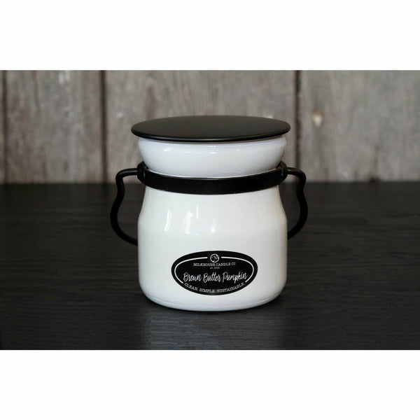 Milkhouse Candles Cream Jar-Brown Butter Pumpkin - S and K Collectibles