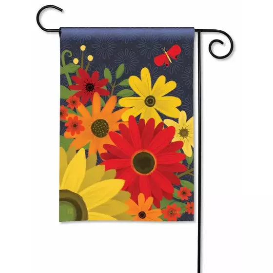 Gerbera Garden Garden Flag