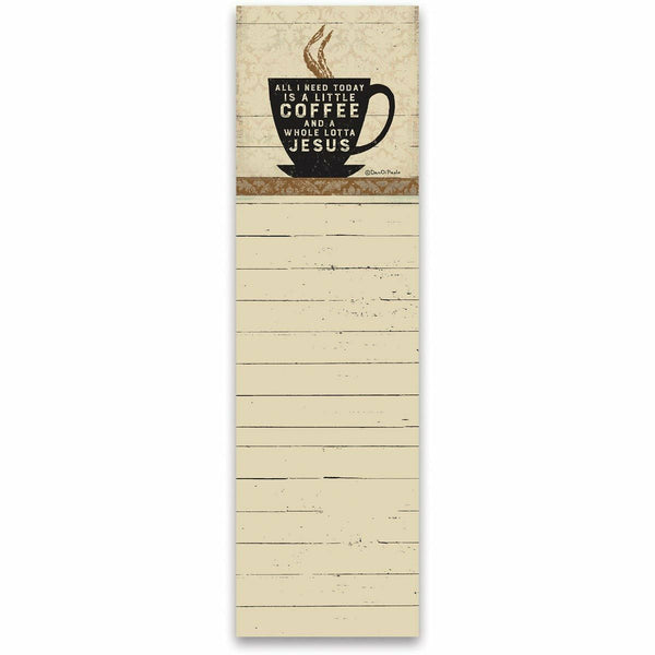 List Notepad - A Little Coffee