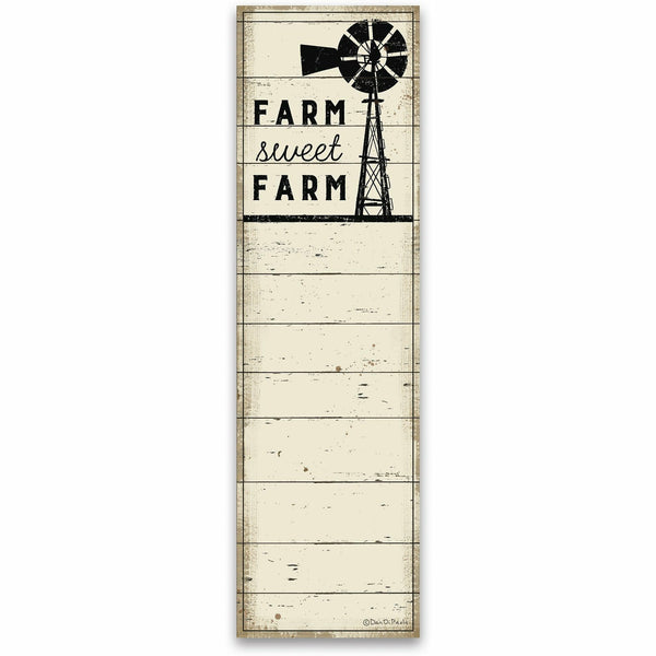List Notepad-Farm Sweet Farm