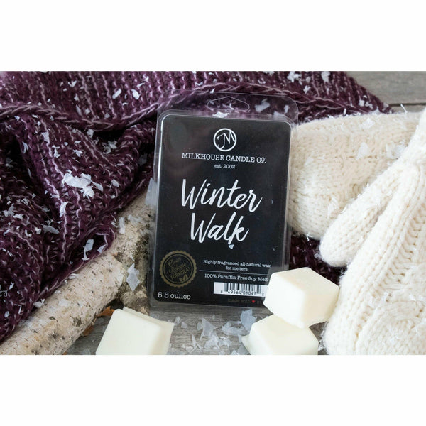 Milkhouse Candles 5.5 oz. Fragrance Melts-Winter Walk - S and K Collectibles