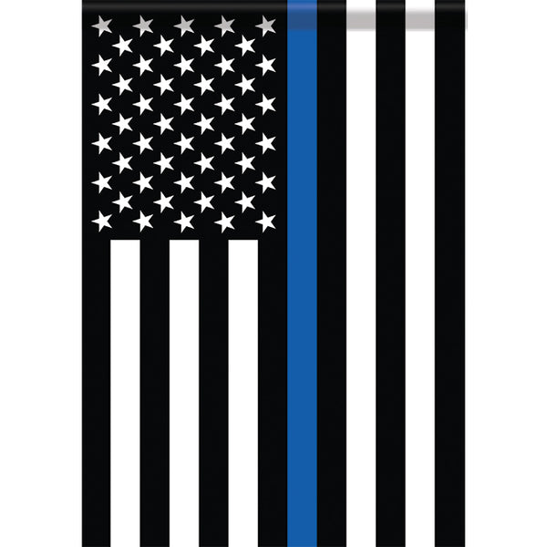 Garden Flag-Thin Blue Line - S and K Collectibles