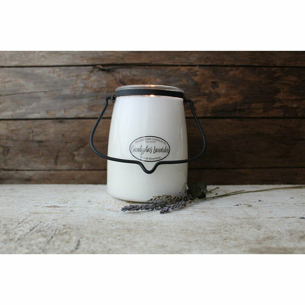 Milkhouse 22 oz Candle Eucalyptus Lavender - S and K Collectibles Independence