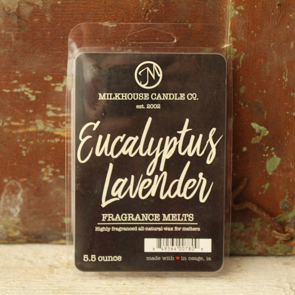 Milkhouse Eucalyptus Lavender 5.5 oz Melts - S and K Collectibles Independence
