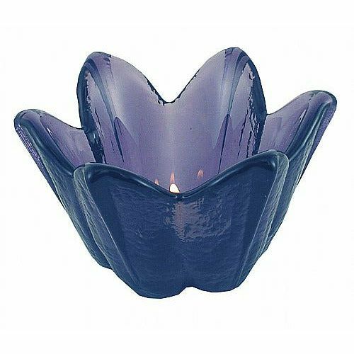 Petal Votive - Hyacinth - Fenton Art Glass