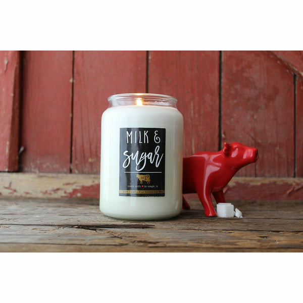 Milkhouse Candle 26 oz Milk & Sugar - S and K Collectibles Independence
