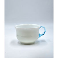 Aqua Crest Coffee Cup - Fenton Art Glass