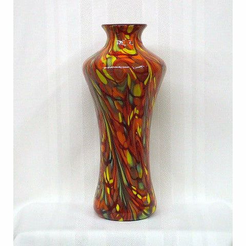 Mosaic Swirl Vase - Dave Fetty Limited Edition - Fenton Art Glass