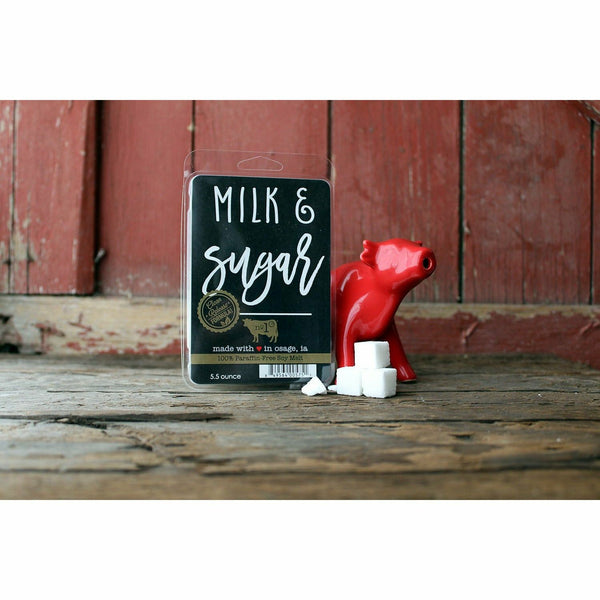 Milkhouse 5.5 oz Melts Milk & Sugar - S and K Collectibles Independence