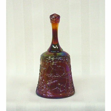 Craftsman Bell - Red Carnival - Fenton Art Glass