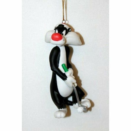 Christmas Putting Ornament - Sylvester - Looney Tunes