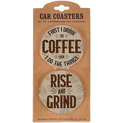 Coffee Car Coaster Set - S and K Collectibles