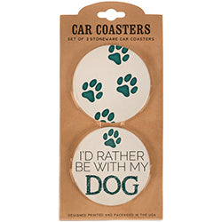 Dog Car Coaster Set - S and K Collectibles